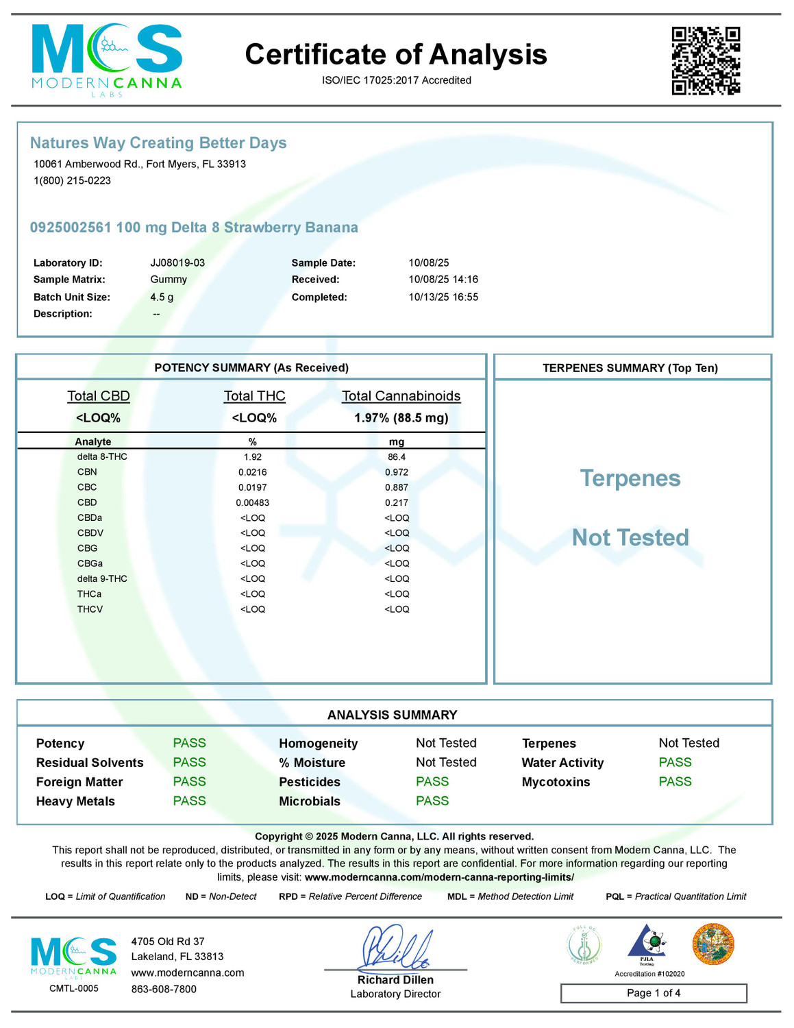 NEW Delta 8 THC 100mg Gummies (1500mg D8) - 25 Pack - Strawberry Banana — photo 3