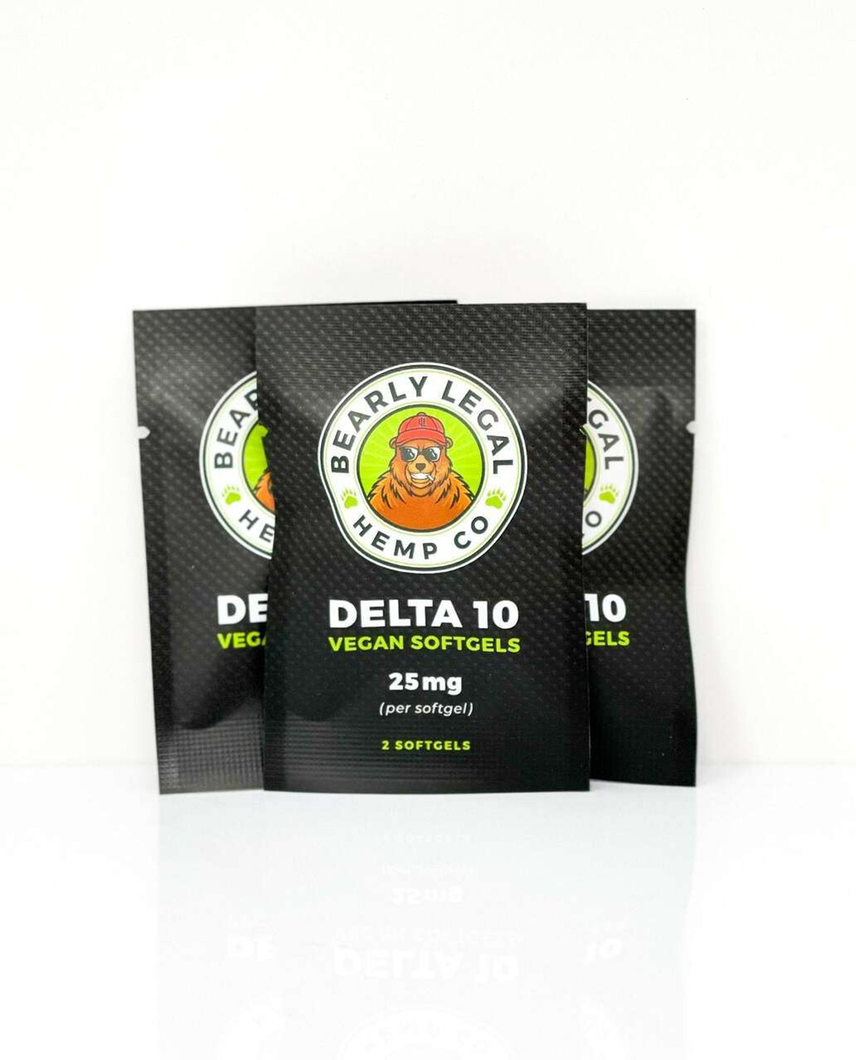 CLEARANCE: Bearly Legal Delta 10 Softgels (50mg per Pack) — photo 3