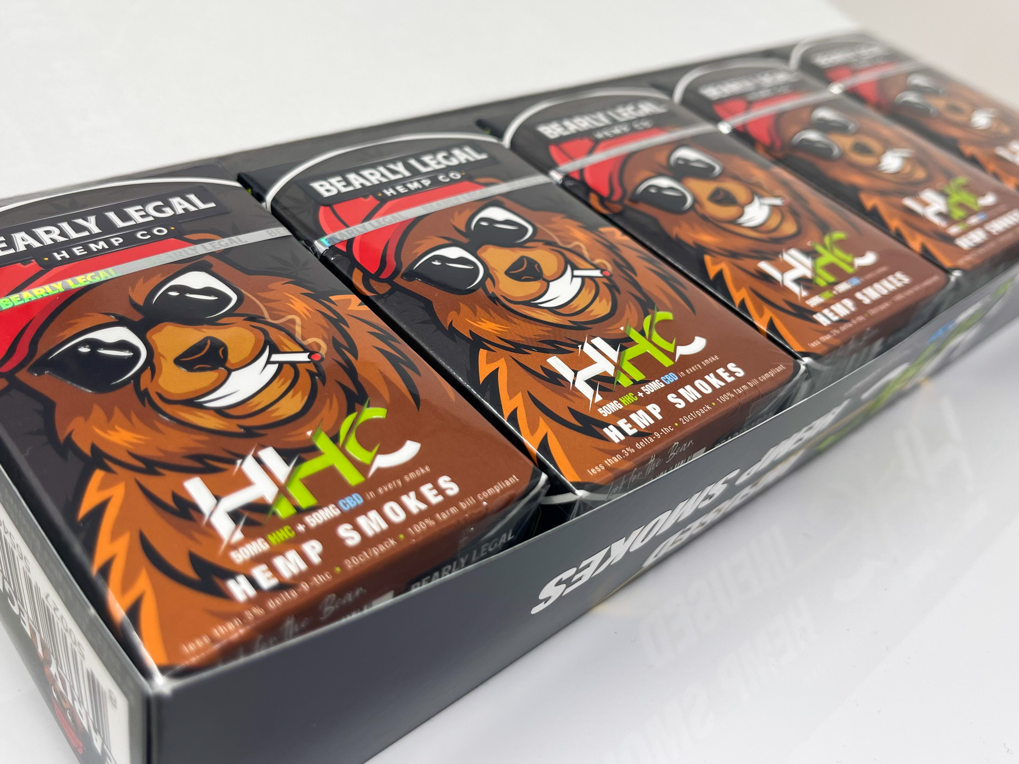 Bearly Legal Carton - HHC Hemp Smokes Carton — photo 4