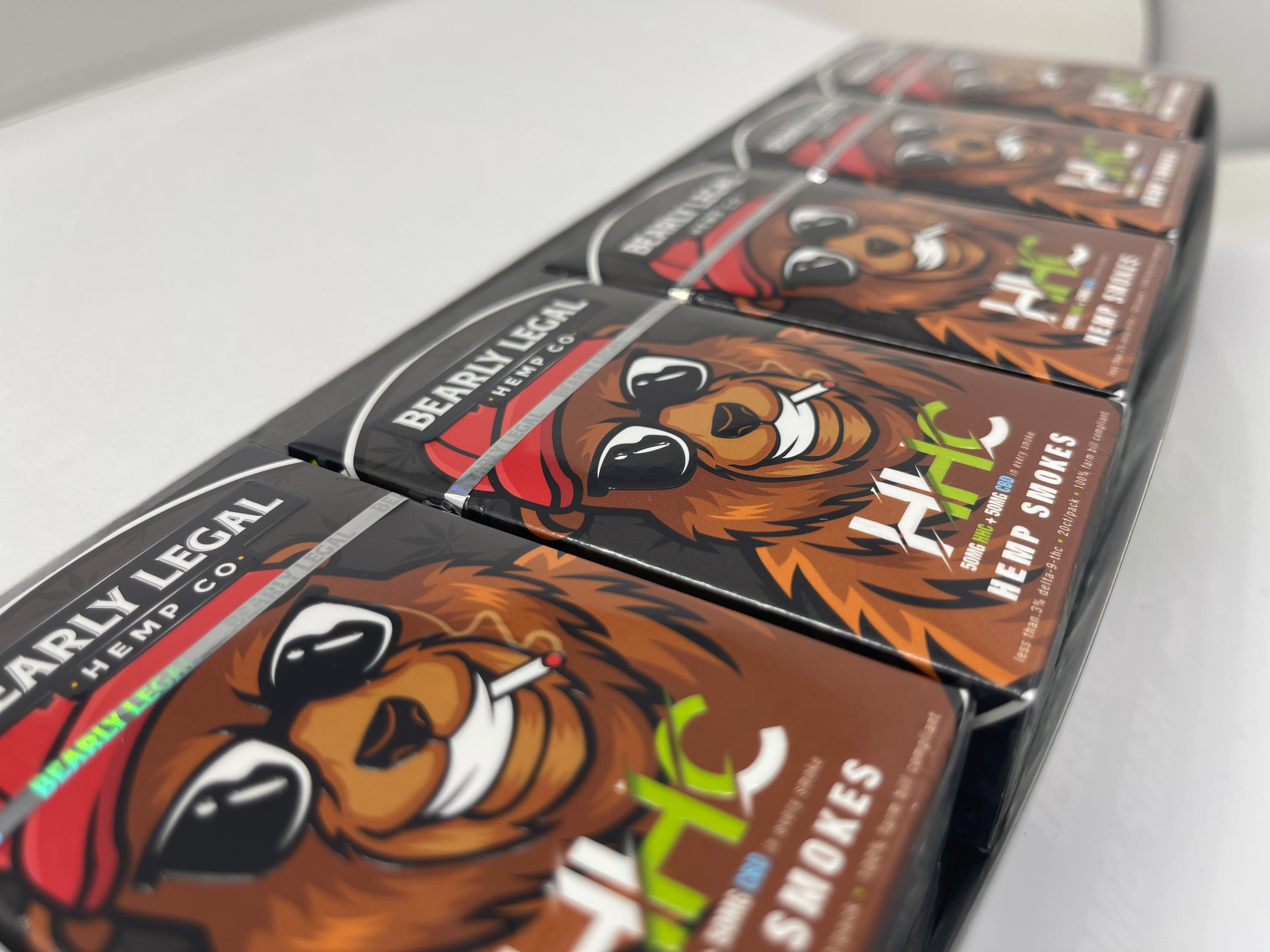 Bearly Legal Carton - HHC Hemp Smokes Carton — photo 5