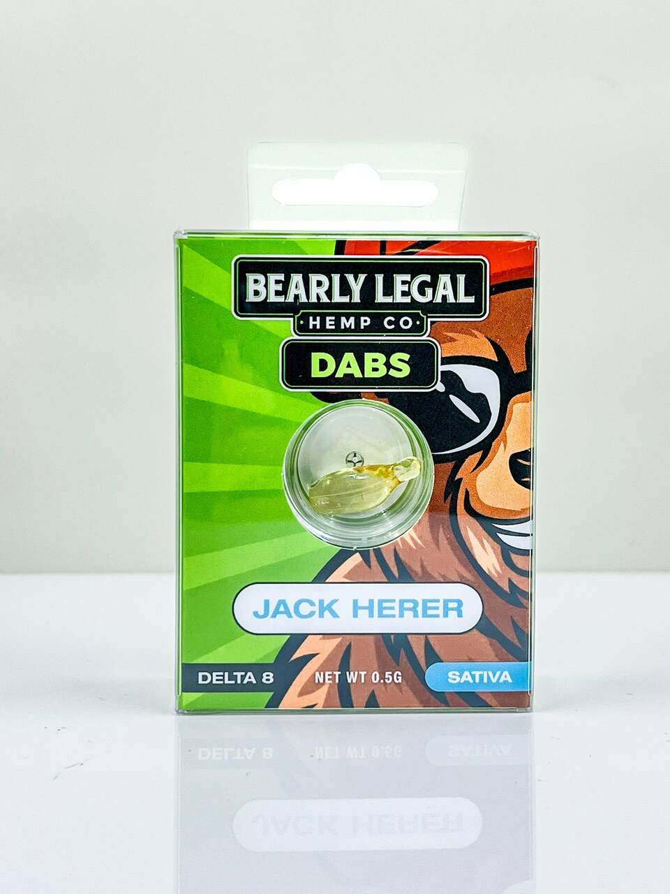 Jack Herer - Sativa - Snip & Rip Dabs - D8 Delta-8-THC