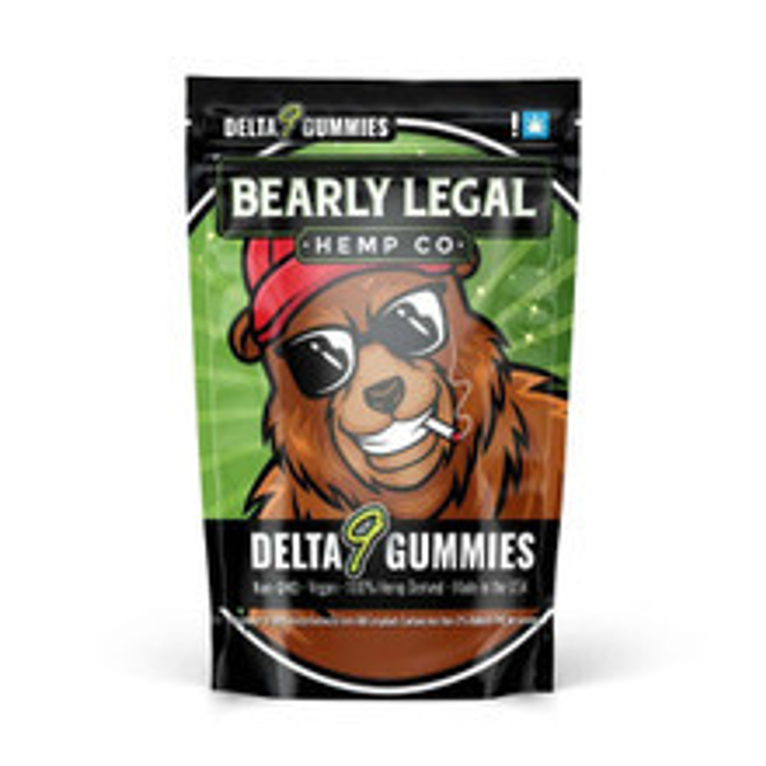 "Strawberry Coconut" Delta 9-THC D9 Gummies - 10mg each - 25ct — photo 3