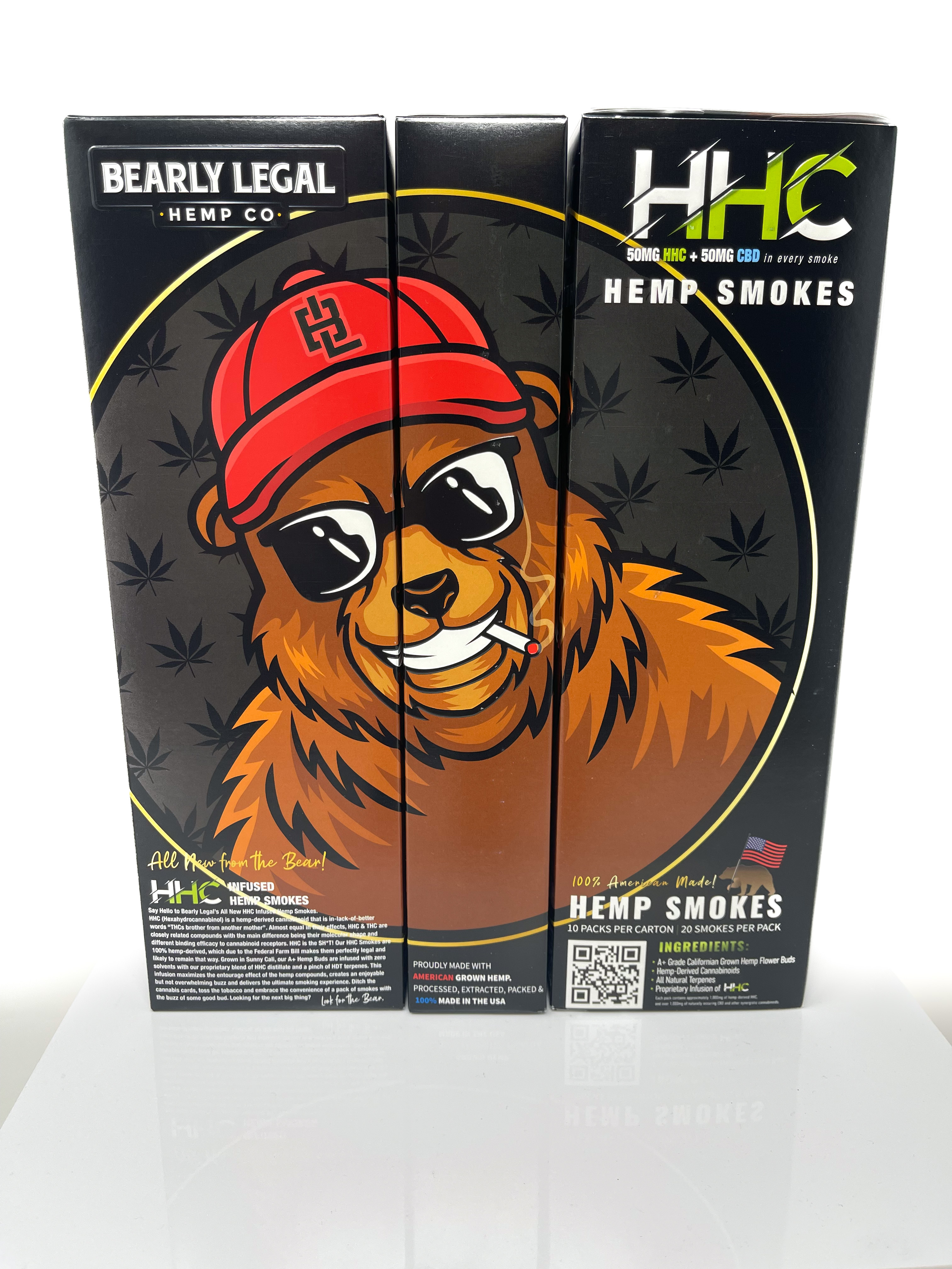 Bearly Legal Carton - HHC Hemp Smokes Carton — photo 3